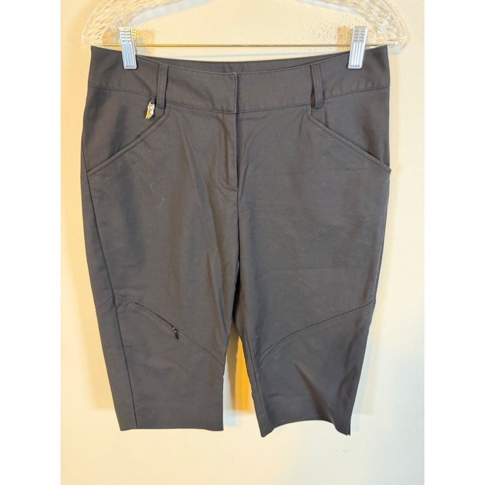 Sport Haley Women Golf Shorts Technical Bermuda Black 30W